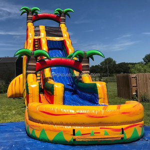 18ft 20ft dành cho người lớn trẻ em chơi ngoài trời langko Inflatable nước SLIDES với hồ bơi giá rẻ giá - Product Image 1