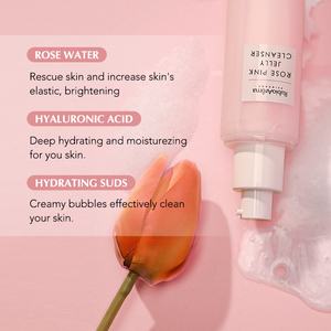 RubioAroma Amino Acid Moisturizing Acne Deep Cleaning Rose Jelly the Face Shop Facial Scrub <strong>Clean</strong> <strong>and</strong> Clear Face Wash - Product Image 3