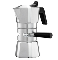 Ensemble de cafetières Moka de style italien Maison & Jardin Cuisine & Tabletop Céramique Verre Métal Cafetière & Théière