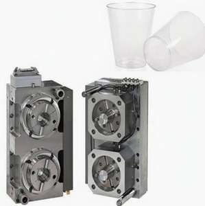 قالب حقن بلاستيكي شفاف متعدد التجاويف مخصص بنظام القنوات الساخنة وجدار رقيق لتعبئة المواد الغذائية من مادة البولي إيثيلين تيريفثالات - Product Image 3