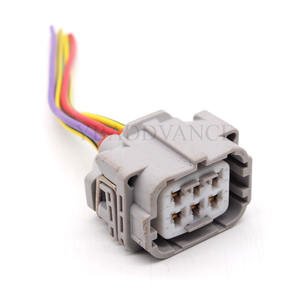 Производство 6-контактный 2-х рядный герметичный соединитель кабельный жгут для автомобильной промышленности - Product Image 1