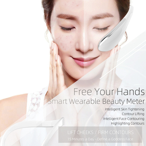 Máquina de belleza eléctrica manos libres para el cuidado de la piel, herramienta de esculpido facial en V, reductor de doble mentón, masajeador facial de microcorriente - Product Image 4