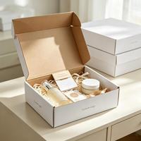 Boîte en carton ondulé personnalisée pour avion, robuste et durable, écologique, pour l'expédition de parfums, cosmétiques, cadeaux, vêtements
