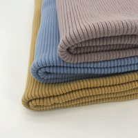 Tissu de manchette en tricot côtelé pour vêtements d'hiver épais et lourds