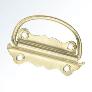 Durable Zinc Plated Metal Bail Pull Handle Easy Install for Flight Case Tool Box Wooden <b>Storage</b> Chest - Product Image 4