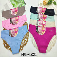 Culottes fines taille basse pour adolescentes et femmes, modèle LAS204, tailles M-2XL, grandes tailles, culottes string pour filles, à seulement 0,42 $