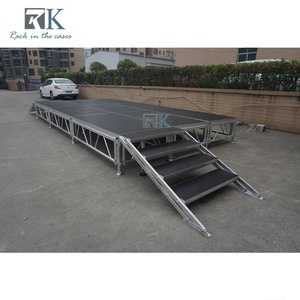 Événements extérieurs de plate-forme modulaire forte de la capacité de chargement 4ft * 8ft - Product Image 1