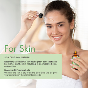 Olio essenziale di rosmarino biologico puro naturale NIFEISHI olio essenziale di rosmarino 100 estratto di rosmarino puro olio crescita dei capelli - Product Image 2