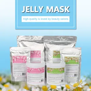 Salon Face Rose Petal Peel off Moulding Jelly mask Powder custom logo