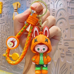 Baby Speelgoed Exquise Creative Ins Buck Tanden Net Rode Plastic Sleutelhanger Klein Geschenk Groothandel Schattige Schooltas Hanger Sieraden Pop Cn Zhe 1/6 Schaal Meubels - Product Image 6