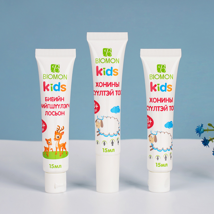 Soft Tube Packaging for Cream Long Nozzle Ointment Squeeze Tube Medicine Ointment Tube Packaging with 5 Layer Evoh