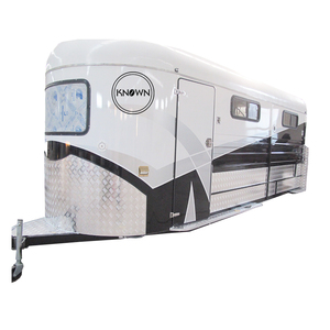 <span class=keywords><strong>Camion</strong></span> del rimorchio del galleggiante del cavallo di alta qualità dell'oem con il trasporto delle finestre della porta per l'animale del cavallo - Product Image 2