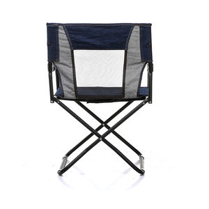 كرسي تخييم قابل للطي من الفولاذ والقماش للاستخدام الخارجي، كرسي مخرج عالي الجودة للشاطئ والصيد والنزهات - Product Image 6