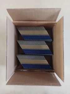 Graffette per intelaiatura in filo di acciaio industriale 30 34 gradi con testa ritagliata anello striscia di carta chiodatrice per legno bobina porta plastica - Product Image 6