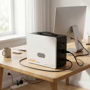 Factory Price OEM 500W <b>Portable</b> Power Station 1004.8Wh LiFePO4 Battery Single Cell Solar <b>Generator</b> with 300W Solar Input - Product Image 1