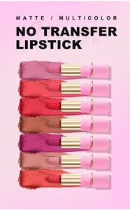 ลิปสติกนู้ดกันน้ำกันน้ำลิปสติกเนื้อแมทท์เนื้อครีมติดทนนานสีแดงเซ็กซี่ - Product Image 5