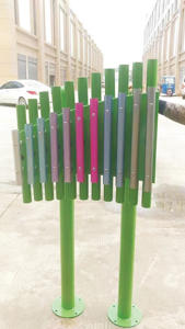 Moetry Instruments de musique pour aire de jeux pour enfants, <span class=keywords><strong>harpe</strong></span> orchestrale en alliage d'aluminium, idéale pour les établissements préscolaires et les centres commerciaux - Product Image 4