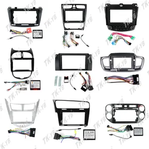 Universal All Car Frame And Wire And Canbus Source Factory Wholesale Car Radio Android Panel Car Dvd Player Navigator Frame