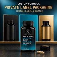 Capsules molles de NAC Zinc, Quercétine, Sélénium, Glutathion, Vitamine C et D3 – Antioxydant pour adultes – Marque privée OEM ODM