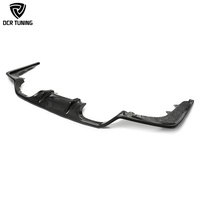 Pour BMW M3 M4 F82 F83 Kits de carrosserie nouveau diffuseur de pare-chocs arrière en carbone sec F80 Style 3D diffuseur arrière en carbone véritable