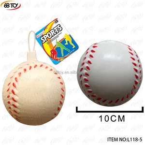 Fábrica atacado PU espuma esponja beisebol descompressão espuma bola de golfe squeeze ventilação grip bola brinquedos infantis bola saltitante