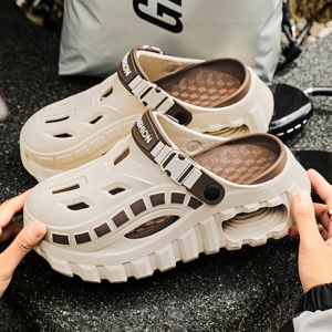 Sabots classiques unisexes en EVA, <span class=keywords><strong>mules</strong></span> personnalisées en mousse de récupération, antidérapantes, pour la plage, vente en gros pour hommes et femmes - Product Image 3