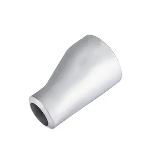 ASTM RE Sand Blasting Stainless Steel Eccentric Reducer 1/8"-60" Butt Welded SS Tube Fitting China Factory