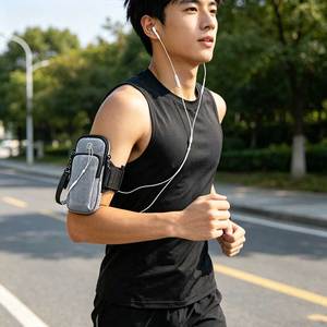 Brazalete Deportivo Impermeable para Correr al Aire Libre, Funda para Teléfono Móvil, Bolsa Protectora - Product Image 6