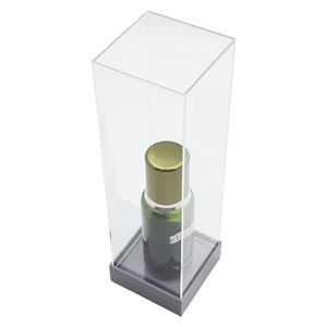 Yun Zhuo Acrylic <b>Display</b> Box 9.3x9.3x29.7 Cm Desktop Storage <b>Case</b> For Hobby Exhibition - Product Image 2