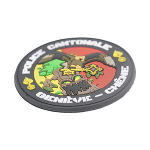 Tùy chỉnh truyền nhiệt Logo 3D Logo TPU PVC cao su đàn Silicone sắt-on vá in ấn nhãn - Product Image 2