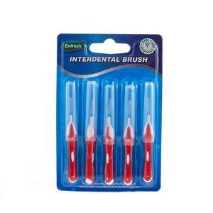 Spazzolino Interdentale Morbido Usa e Getta con Setole Extra Fini per Spazi Stretti tra i <span class=keywords><strong>Denti</strong></span>, Apparecchi Ortodontici e Fessure - Kit da Viaggio per Igiene Orale - Product Image 2