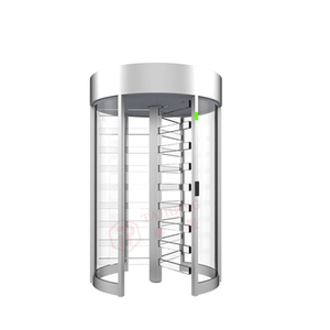 감옥용 자동 보안 회전 전체 높이 개찰구 게이트 스테인리스 스틸 <span class=keywords><strong>IP54</strong></span> 보호 테일게이팅 방지 생체 인식 - Product Image 2
