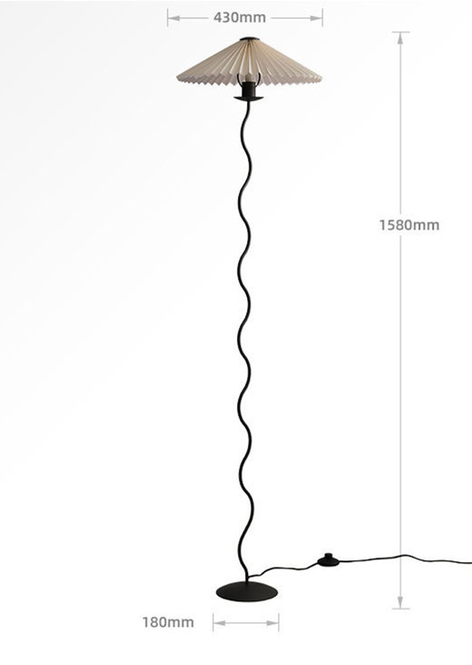 Beige-floor lamp