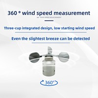 Anemometer Kabel Panas Terbuat dari Aluminium Kelas Penerbangan Tahan Korosi Tahan Interferensi Elektromagnetik Akurasi Tinggi 0.1ms