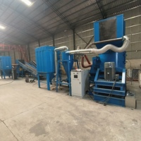 Schrott Haushalts gerät Recycling-Maschine E-Waste Shredder für Kühlschrank TV Waschmaschine Metall verarbeitete Aluminium Anlage Verkauf