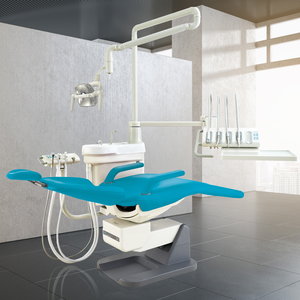 Sillón Dental Eléctrico para Consultorio con Tapicería de PU Suave y Cojín Confortable - Product Image 1