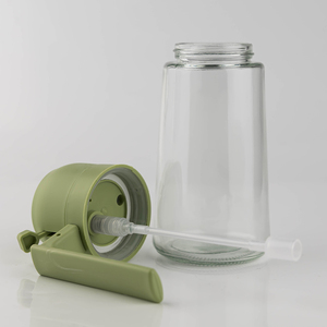 Botella Pulverizadora de Aceite Para el Hogar Dos en Uno de Vidrio con Prensado Automático de Gran Capacidad de 470 ml - Product Image 3