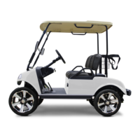 Pour mini buggy électrique, chariot, UTV, scooter, 2 places, 48V, Club Gulf, 4x4, voiturette de golf électrique, moteur 6.3KW, autonomie 30-50km