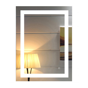 Hôtel Salle De Bains Étanche MP3 Bluetooth IP44 Cadre Rétro-Éclairé <span class=keywords><strong>Coiffeuse</strong></span> avec Miroir Éclairé Miroir De Maquillage - Product Image 1