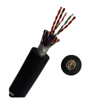 Câble électrique en cuivre étamé à double gaine AFPF de marque TongYu, 600V, PTFE, résistant aux hautes températures, pour le chauffage