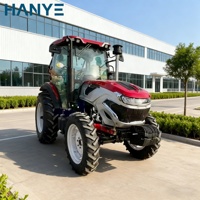 Tracteurs Euro 5 CE EPA 50 CV pour vergers, fossés, semis, motoculteurs, mini-tracteurs agricoles multifonctionnels légers