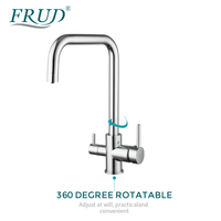 Prix d'usine pas cher robinet de cuisine capteur tactile évier intelligent robinet d'eau robinets de cuisine chromés R43054