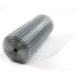 19 Gauge Galvanized Welded Wire Metal Mesh Roll Rabbit Fencing Snake Fence for Chicken Run Critters Gopher Racoons