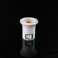 Adaptateur de douille de lampe LED A13-1 E27 avec interrupteur et convertisseur de prise européenne, douille de lampe à vis avec bouton interrupteur, support de lampe