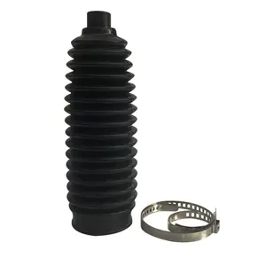 Rubber telescopic sleeve Dustproof rubber bellows Oil cylinder protection rubber dust cover Shock absorption telescopic sleeve