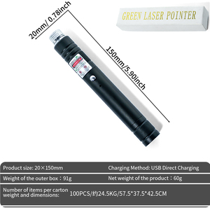 Cuộc họp của công ty con trỏ <span class=keywords><strong>laser</strong></span> màu xanh lá cây với tăng cường USB sạc trực tiếp | 532nm chùm sáng cho phòng hội nghị - Product Image 5