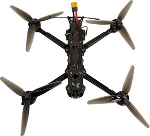 Dron de Carreras FPV de 7 Pulgadas, Kit con Marco de Fibra de Carbono, VTX 5.8G 40CH, Control de Vuelo F4, ESC 50A, Motor 1500KV, ELRS RC FPV - Product Image 1