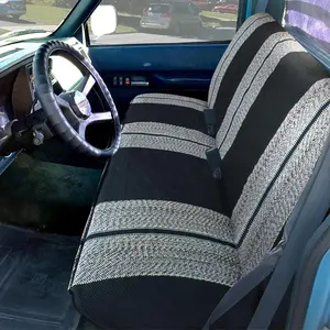 Universal Full Size Truck Saddle Blanket Bench Front Seat Cover For Pickup Trucks