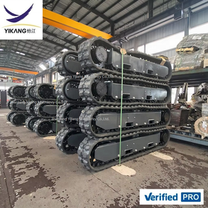 8 Ton Custom Verlengstuk <span class=keywords><strong>Rubber</strong></span> Rupsbanden Voor Hydraulische Motor Rupsgraafmachine Boorinstallatie Chassis Onderdelen - Product Image 2