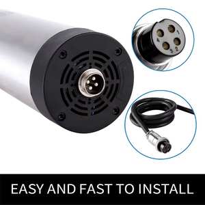 อะไหล่เครื่อง CNC Router ยี่ห้อ Zhong Hua Jiang 1.5KW ER11 24000rpm มอเตอร์แกนหมุนระบายความร้อนด้วยอากาศ บำรุงรักษาง่ายและประสิทธิภาพเสถียร - Product Image 5